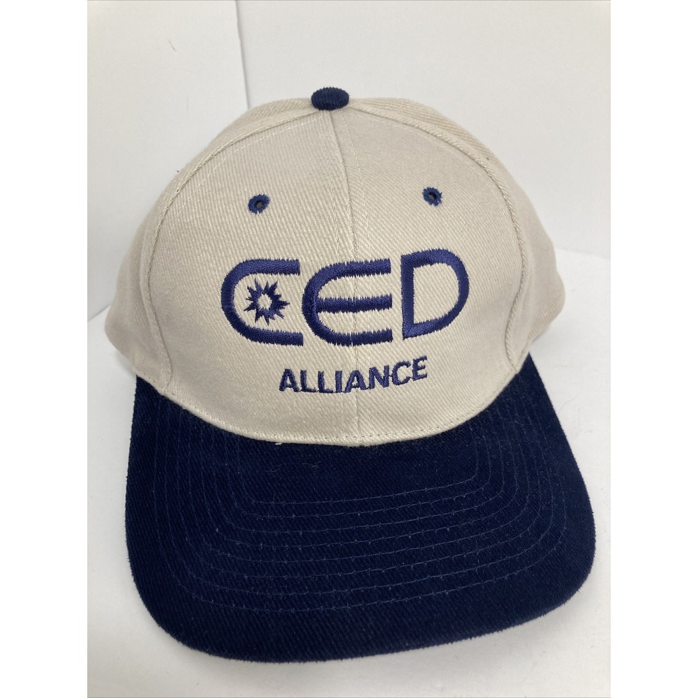 CED Alliance‎  Nissun Cap Baseball Cap Hat Mens Adjustable Khaki Navy Blue